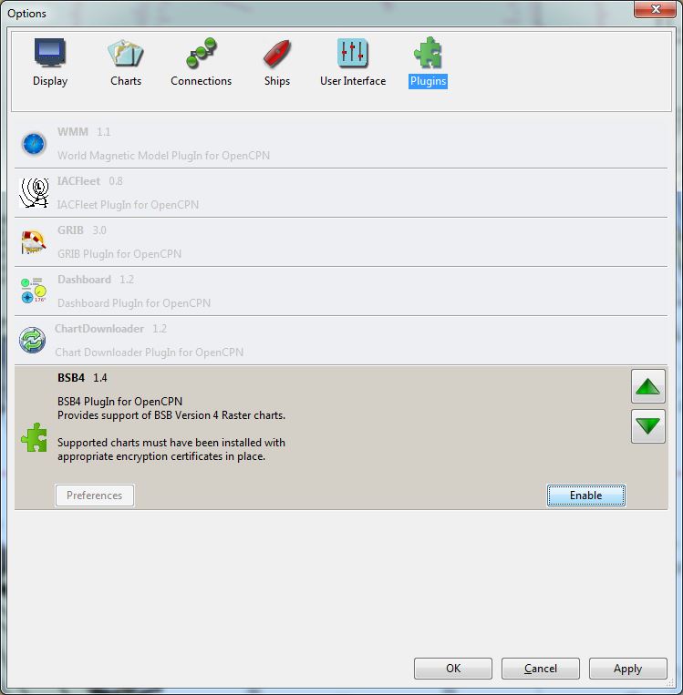 ocpn bsb4 dll enable