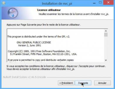 installation de nvc pi 2