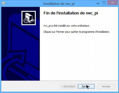 installation de nvc pi 4