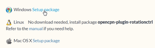 rotctrl setup package